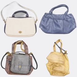 Coach Leather Small and Large Handbags