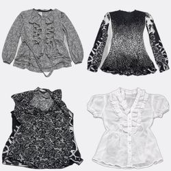 Women Printed and Ruffled Blouses