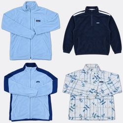 Patagonia Full Zip Fleece Jackets