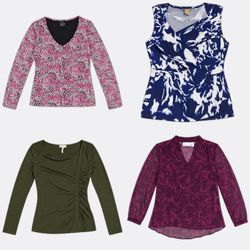 Y2K Women's Printed Blouses Oct 02
