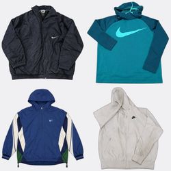 CR13906 Vintage Nike Jackets and Hoodies Bundle