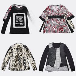Damenbedruckte Tops und Blusen