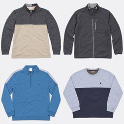 IZOD Men Fleeces and Knitwear Bundle # 10038