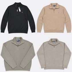 Polo Ralph Lauren Suéteres com Zíper 1/4