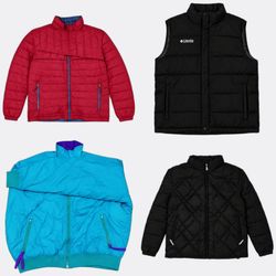 Columbia Outerwear Jackets and Vest