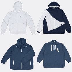 Nike Adidas Windbreaker Jackets