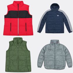 Adidas & Puma Puffer Jackets