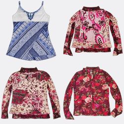 Printed Tops and Blouses