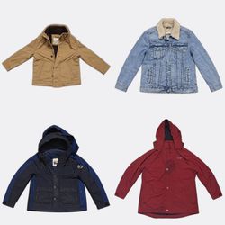 Hollister Abercrombie & Fitch Hooded Jackets