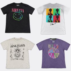 CR13046 Vintage Music T shirts