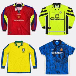 adidas Nike Football Retro Vintage jersey Shirts