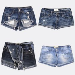 Hollister Abercrombie Denim Shorts
