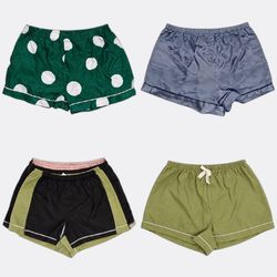 Women's Printed Pajama Shorts Assortment