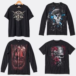 989  affliction Printed T-Shirts