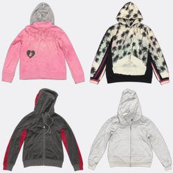 Juicy Couture Velour Zip Hoodies