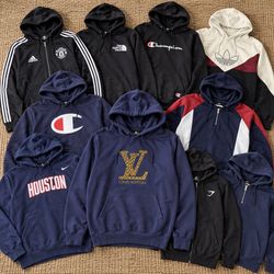 Nike adidas Branded Hoodies Sweaters