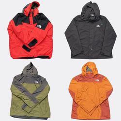 The North Face windbreakers