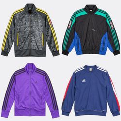 1158 Adidas Track Jackets and Tops Wholesale Lot