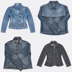 Y2k Denim Jackets and Blazers (JK-0097)