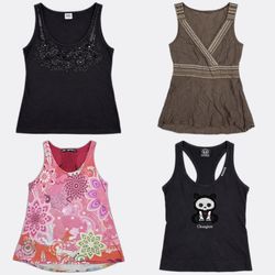 Desigual Pinko D&G Tank Tops-AV-186