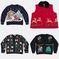 Code#016 Ugly Christmas Knitwear and Waistcoats