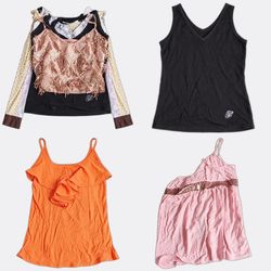 Women's Vintage Sleeveless Camisole Tops Selection