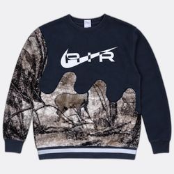 Upcycled Nike Graphic Crewneck Sweatshirt