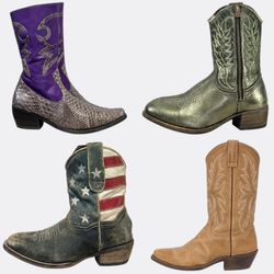Op Vintage 395 Colorfull ankle Boots