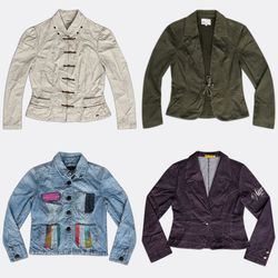 Denim Jackets and Corduroy Jackets Lot