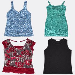 Assorted Women's Camisoles and Tops