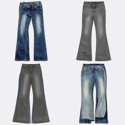 CR12988 Vintage Miss Me Flare Jeans