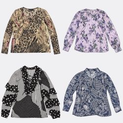Women's Printed Blouses and Tops