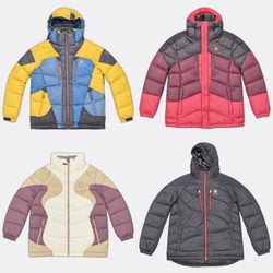 Black Yak Hooded Puffer Jackets