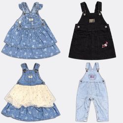 OshKosh B'Gosh Denim Dungarees and Dresses