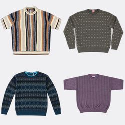 Pulls à col rond à motifs