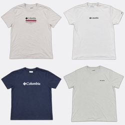 Camisetas autênticas vintage Columbia