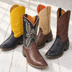 MAV#A6 Leather Cowboy Boots Selection