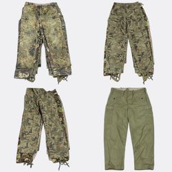 Military Surplus Camo Cargo Pants