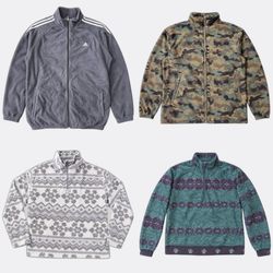 Unbraded Fleece Jackets