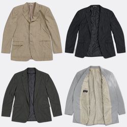Premium Canali Men Suit Blazer Selection