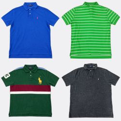 CR13978 Lot de polos vintage