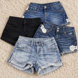 1776 Y2k Sexy Denim Shorts