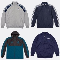 Adidas Track Jackets and Windbreakers