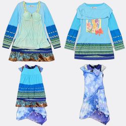 Women's Printed and Patterned Dresses B2F-272