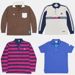 Adidas Long Sleeve Rugby Shirts