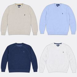 Polo Ralph Lauren heavy Round Neck Sweaters