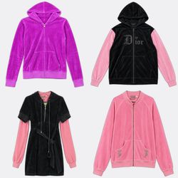 Juicy Couture Velour Tops and Dress