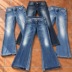 Y2k Flare Jeans Low Rise, High Rise Mix