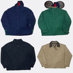 LL been and mix brands Jackets