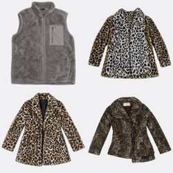 Next Faux Fur Coats and Gilets